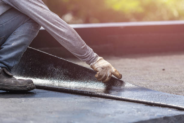 Professional Exterior Waterproofing technician working in Syracuse, IN